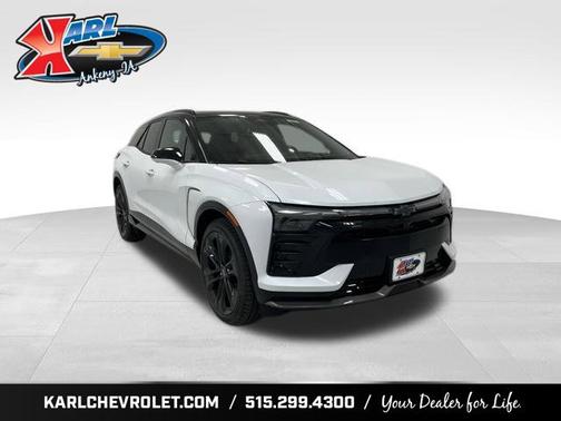 Polar White Tricoat 2027 Chevrolet Blazer EV AWD SS