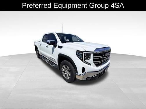 Summit White 2023 GMC Sierra 1500 SLT