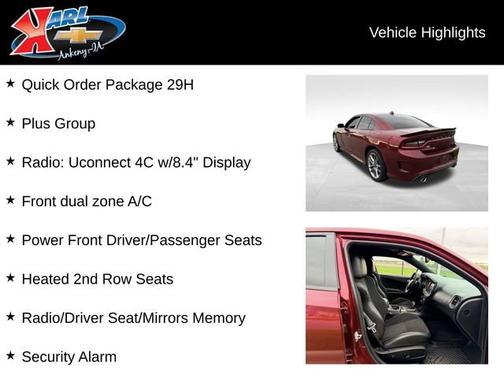 Octane Red Pearlcoat 2021 Dodge Charger GT