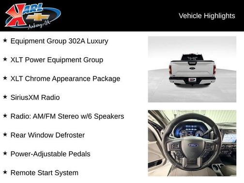 OXFORD WHITE 2019 Ford F-150 XL