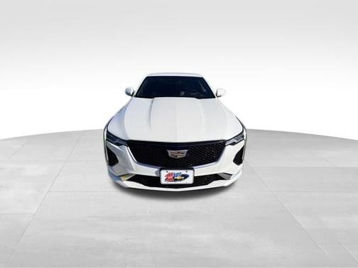 Crystal White Tricoat 2021 Cadillac CT4 Sport