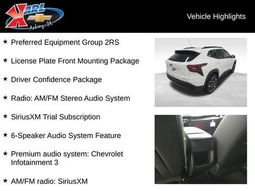 2026 Chevrolet Trax 2RS