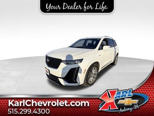 Crystal White Tricoat 2020 Cadillac XT6 AWD Sport