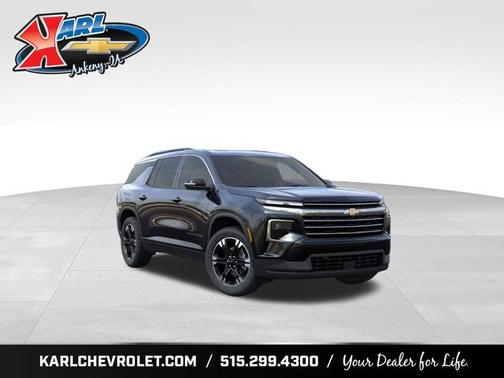 Mosaic Black Metallic 2027 Chevrolet Traverse AWD LT