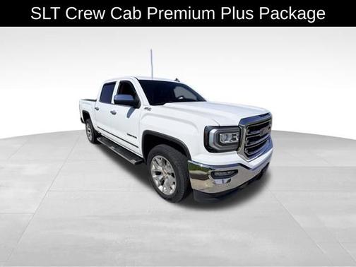 Summit White 2018 GMC Sierra 1500 SLT