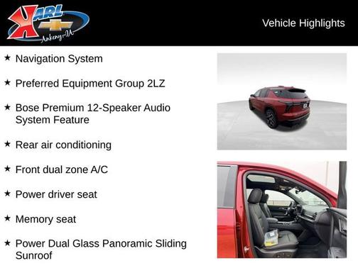 2025 Chevrolet Traverse AWD High Country