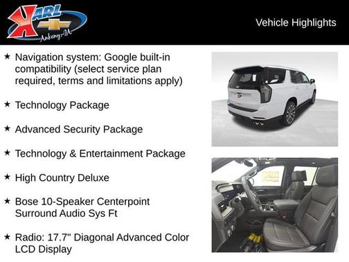 2026 Chevrolet Tahoe High Country