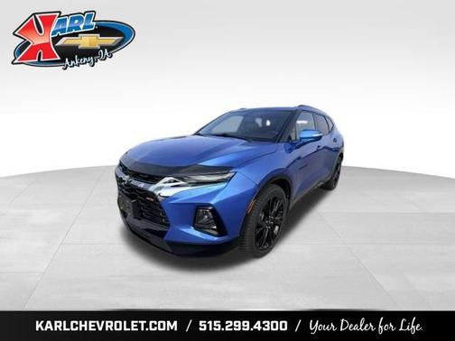 Bright Blue Metallic 2021 Chevrolet Blazer RS