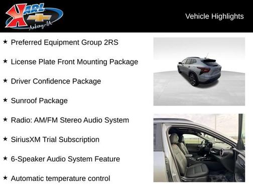 2026 Chevrolet Trax 2RS