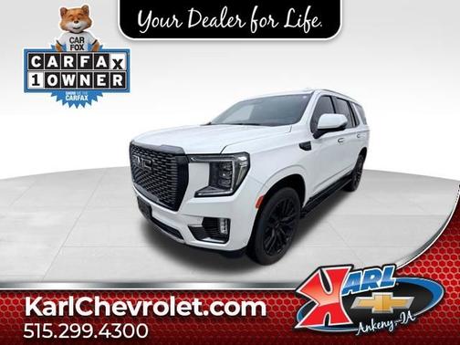 White Frost Tricoat 2023 GMC Yukon Denali Ultimate