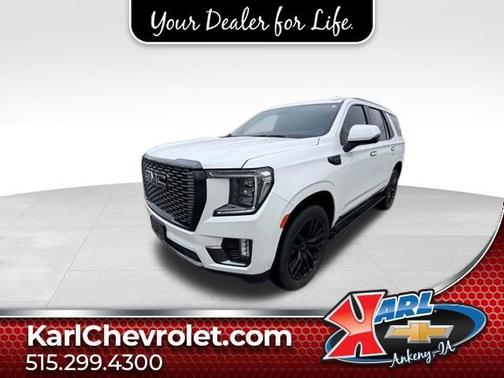 White Frost Tricoat 2023 GMC Yukon Denali Ultimate