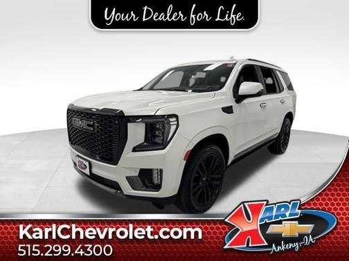 White Frost Tricoat 2023 GMC Yukon Denali Ultimate