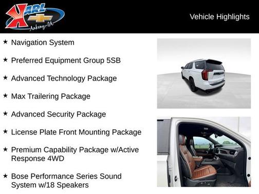 White Frost Tricoat 2023 GMC Yukon Denali Ultimate