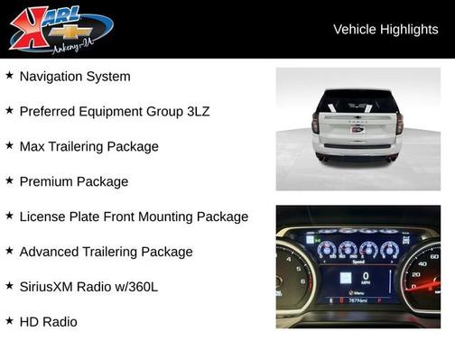 Iridescent Pearl Tricoat 2021 Chevrolet Tahoe High Country