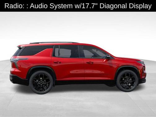 Radiant Red Tintcoat 2026 Chevrolet Traverse AWD RS