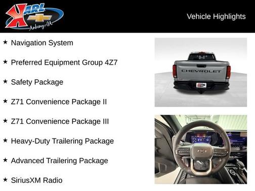 Sterling Gray Metallic 2024 Chevrolet Colorado 4WD Z71