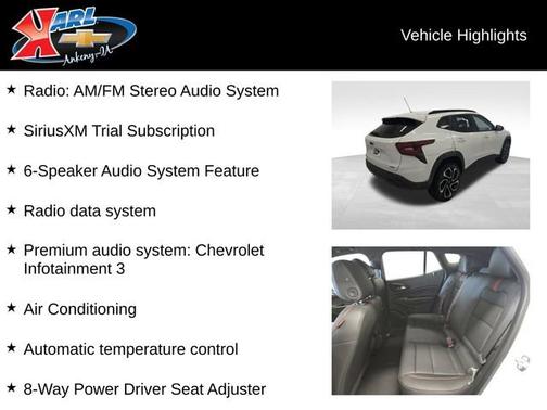 2026 Chevrolet Trax 2RS