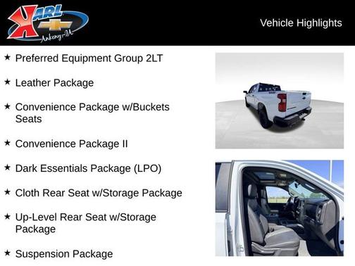 Summit White 2021 Chevrolet Silverado 1500 LT Trail Boss