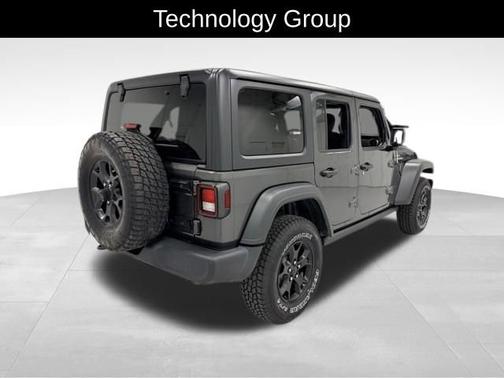 Granite Crystal Metallic Clearcoat 2021 Jeep Wrangler Unlimited Willys