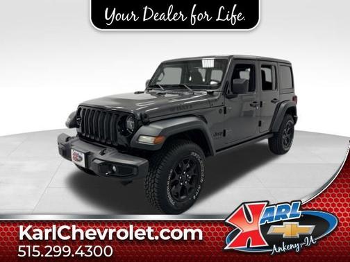 Granite Crystal Metallic Clearcoat 2021 Jeep Wrangler Unlimited Willys