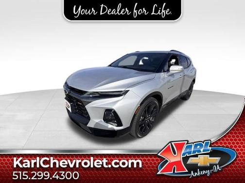 Silver Ice Metallic 2021 Chevrolet Blazer RS