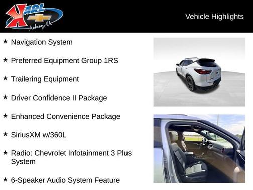 Silver Ice Metallic 2021 Chevrolet Blazer RS