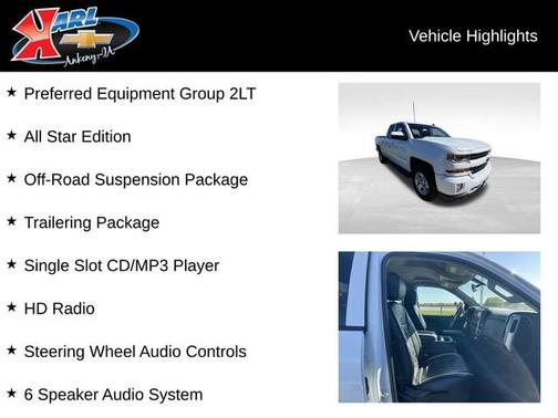 2018 Chevrolet Silverado 1500 2LT
