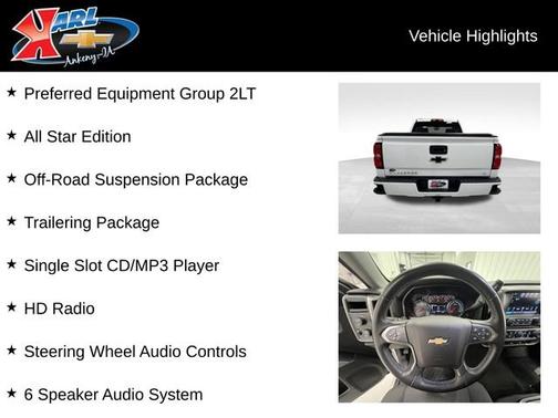 2018 Chevrolet Silverado 1500 2LT