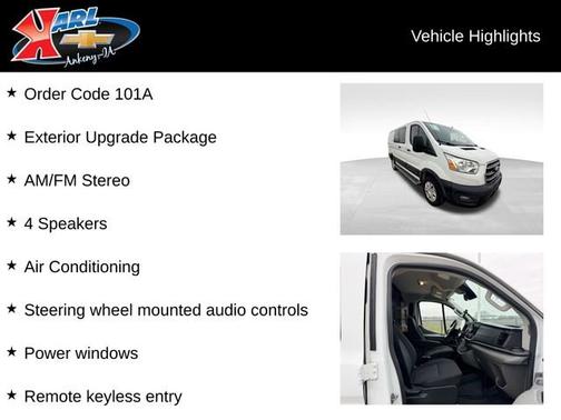 2020 Ford Transit-250 T-250 CARG LO RF