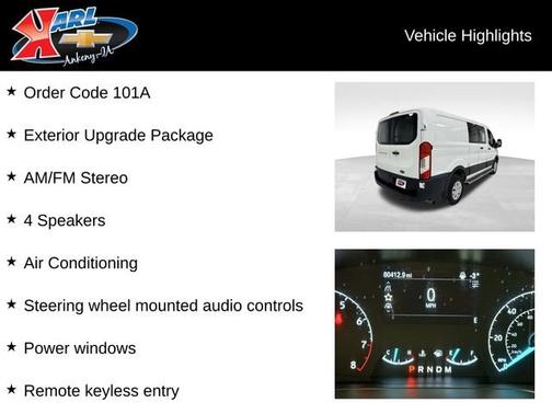 2020 Ford Transit-250 T-250 CARG LO RF