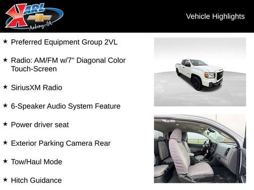 2022 GMC Canyon 2WD Elevation Standard