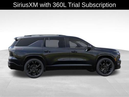 Black 2027 Chevrolet Traverse AWD RS