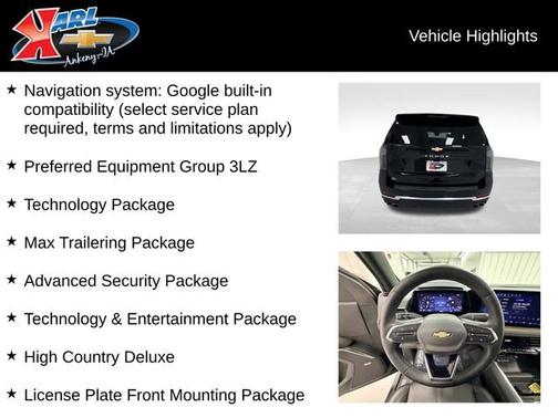 2025 Chevrolet Tahoe High Country