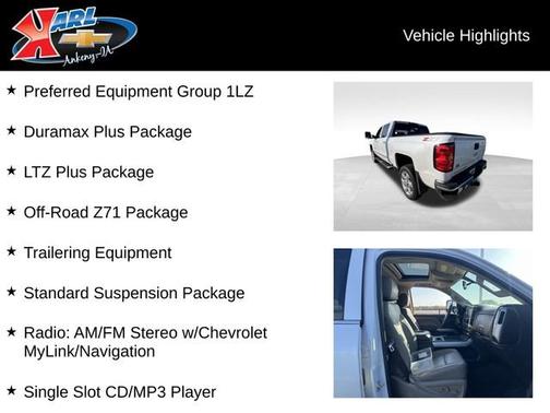 2018 Chevrolet Silverado 2500 LTZ