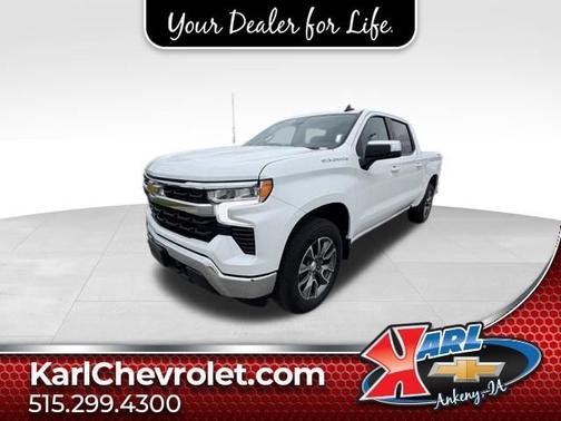 Summit White 2024 Chevrolet Silverado 1500 1LT