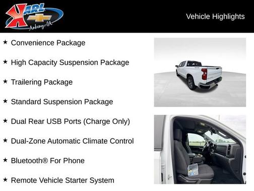 Summit White 2024 Chevrolet Silverado 1500 1LT