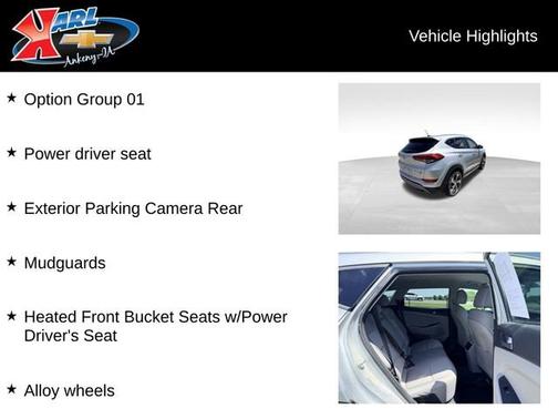 Molten Silver 2017 Hyundai TUCSON Sport