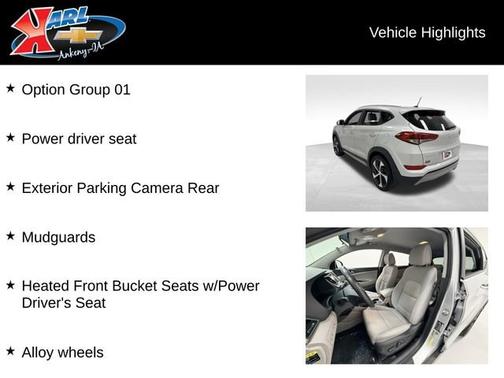 Molten Silver 2017 Hyundai TUCSON Sport