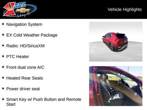 RUNWAY RED 2024 Kia Niro Plug-In Hybrid EX
