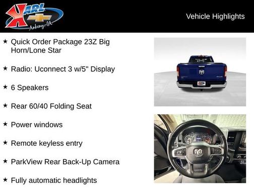 2019 RAM 1500 Big Horn