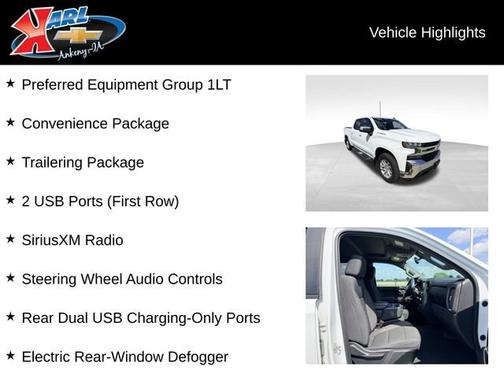 Summit White 2021 Chevrolet Silverado 1500 1LT