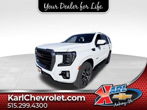 Summit White 2024 GMC Yukon AT4