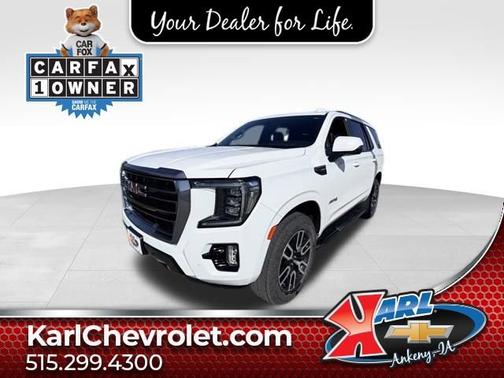 Summit White 2024 GMC Yukon AT4