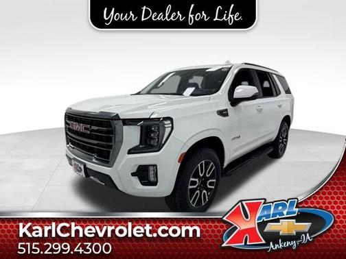 Summit White 2024 GMC Yukon AT4