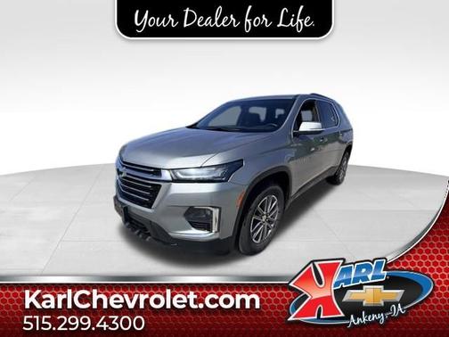 Sterling Gray Metallic 2023 Chevrolet Traverse LT Cloth