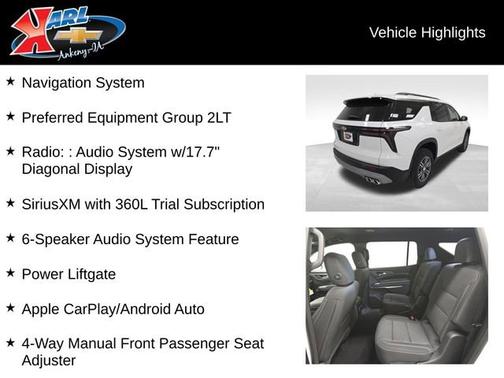 2026 Chevrolet Traverse AWD LT