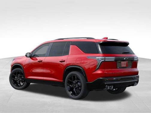 Red 2026 Chevrolet Traverse AWD RS