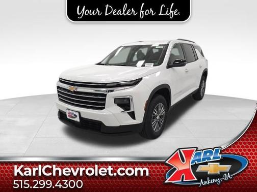 Summit White 2026 Chevrolet Traverse AWD LT