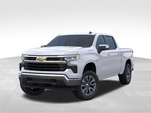 Summit White 2026 Chevrolet Silverado 1500 LT