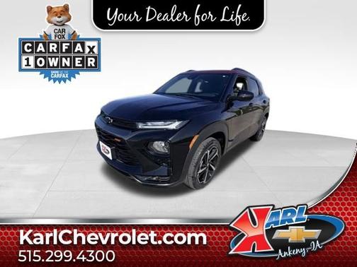 Mosaic Black Metallic 2022 Chevrolet Trailblazer RS